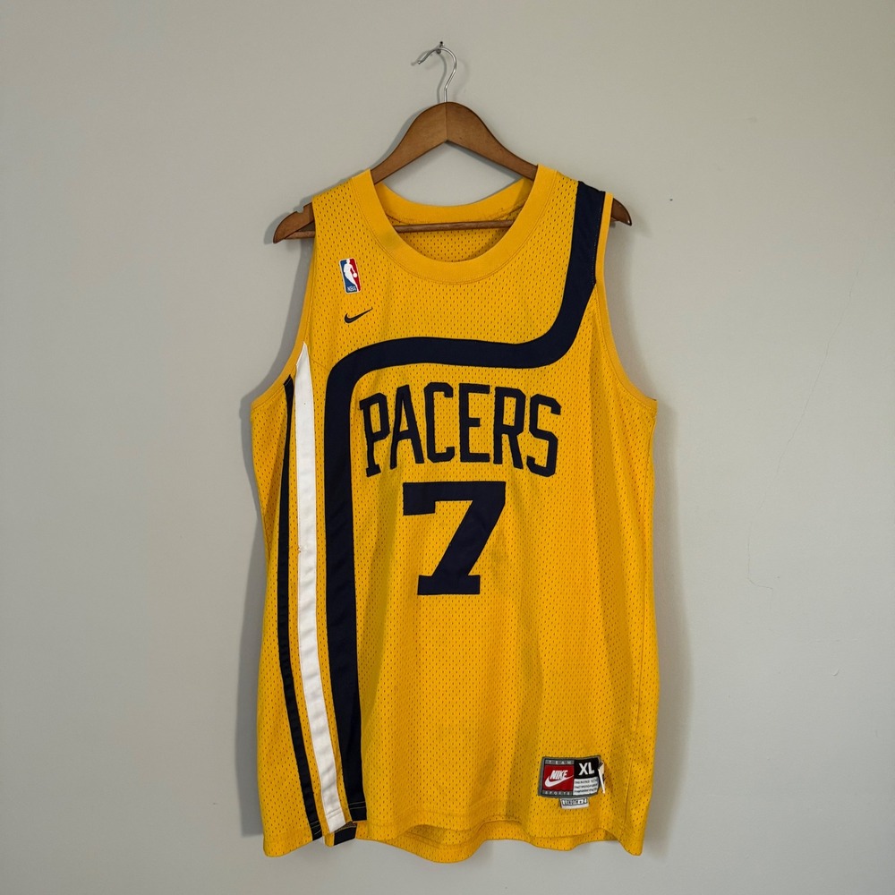Vintage Nike Indiana Pacers Jermaine O'Neal #7 Jersey XL